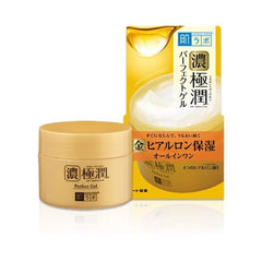 SKINLAB Hadalabo Gokujyun Perfect Gel bottle closeup for deep hydration
