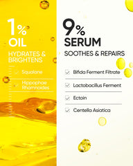 SKINTIFIC Radiance Booster Serum Spray water-based serum layer hydrates skin