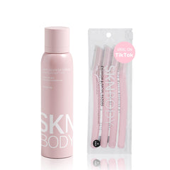 SKNBODY Hair Identifier Spray shows precision nozzle for even facial application