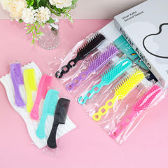 Skourvut bulk hair brushes 25 pieces ready for charitable programs and hotel guest sets.