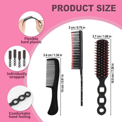 Skourvut travel combs 25 pieces, individually wrapped for clean, portable personal care.