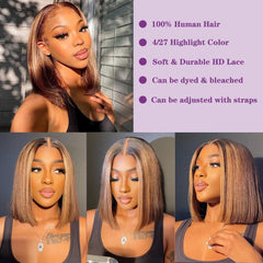 Skouty honey blonde ombre color 4/27 for vibrant everyday style