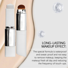 SKROSS Blanc Cover Cream Stick V White color-matching formula blends with skin tone.