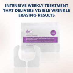 Skyn ICELAND hydrogel texture closeup highlights cooling and hydrating feel