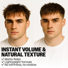 Slick Gorilla hair powder root-lift highlights instant volume at the roots.