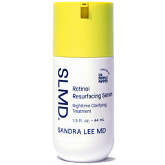 SLMD Resurfacing Retinol Serum bottle ready for nightly skin renewal.