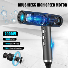 Slopehill hair dryer showing ergonomic, balanced handle for comfortable styling