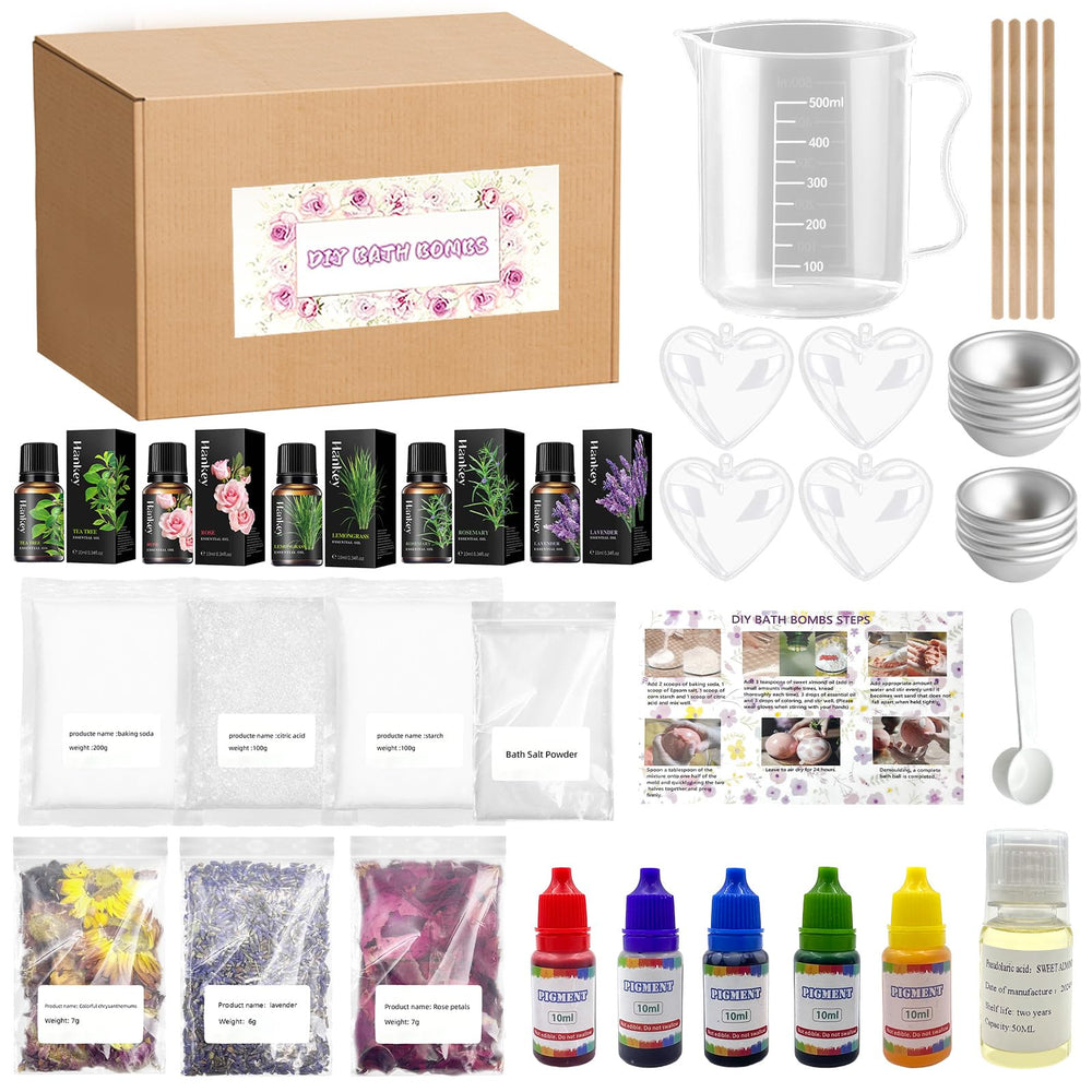Slote bath bombs making kit unboxing shows complete DIY spa set for creative teens.