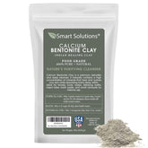 SMART SOLUTIONS calcium bentonite clay pack open for at-home detox and facial purification.