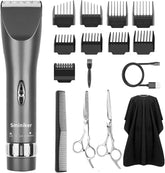 Sminiker cordless hair clippers close-up offering easy handling for at-home trims
