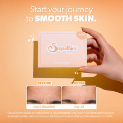Smoothies strong adhesive overnight patch ensures secure all-night wear