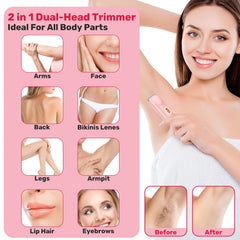 Smopgn Dermave shaver in wet-dry use mode for shower-friendly grooming