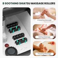 Snailax collapsible foot spa compact design for easy storage