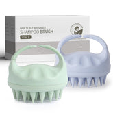 Sndyi scalp massager closeup shows soft silicone bristles for gentle cleansing