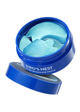 SNP Bird Nest Eye Patch closeup shows hydrogel texture delivering hydration