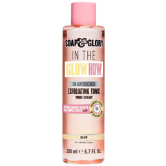 Soap & Glory Glow Tonic bottle front for radiant skin prep