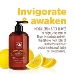 Soapbox Meyer Lemon aroma splash highlights refreshing clean feel during daily handwashing