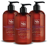 Soapbox lavender-pump-bottle provides calming cleansing and aroma