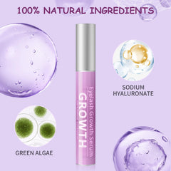 Natural formula ingredients highlight hydrating botanicals for lash conditioning