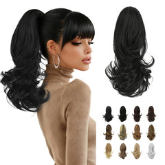 SOFEIYAN 13-inch ponytail extension with claw clip for secure all-day wear.