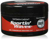 SoftSheen Sportin Waves gel-pomade 3-pack box for defined waves with long-lasting hold