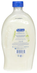 Softsoap refill cap and packaging for easy-pour, mess-free refilling