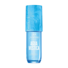 Sol de Janeiro Agua Mistica bottle closeup showing vibrant citrus notes and collection-worthy packaging
