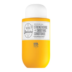 Sol de Janeiro Brazilian Joia conditioner bottle displaying weightless hydration for fine to medium hair.