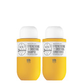 Sol de Janeiro Brazilian Joia shampoo bottle showing damage repair and Cheirosa 62 scent