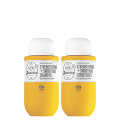 Sol de Janeiro Brazilian Joia shampoo bottle showing damage repair and Cheirosa 62 scent