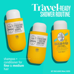 Sol de Janeiro Brazilian Joia Shampoo damage repair bottle aids gentle cleansing while repairing strands.