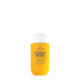 Sol de Janeiro Brazilian Play shower cream bottle shows luxuriant lather for a pampering ritual.