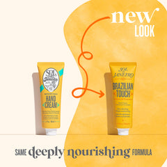 Sol de Janeiro Brazilian Touch Hand Cream swirl texture reveals non-greasy finish
