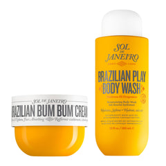 Sol de Janeiro Bum Bum Cream jar shows rich hydration and smoothing potential