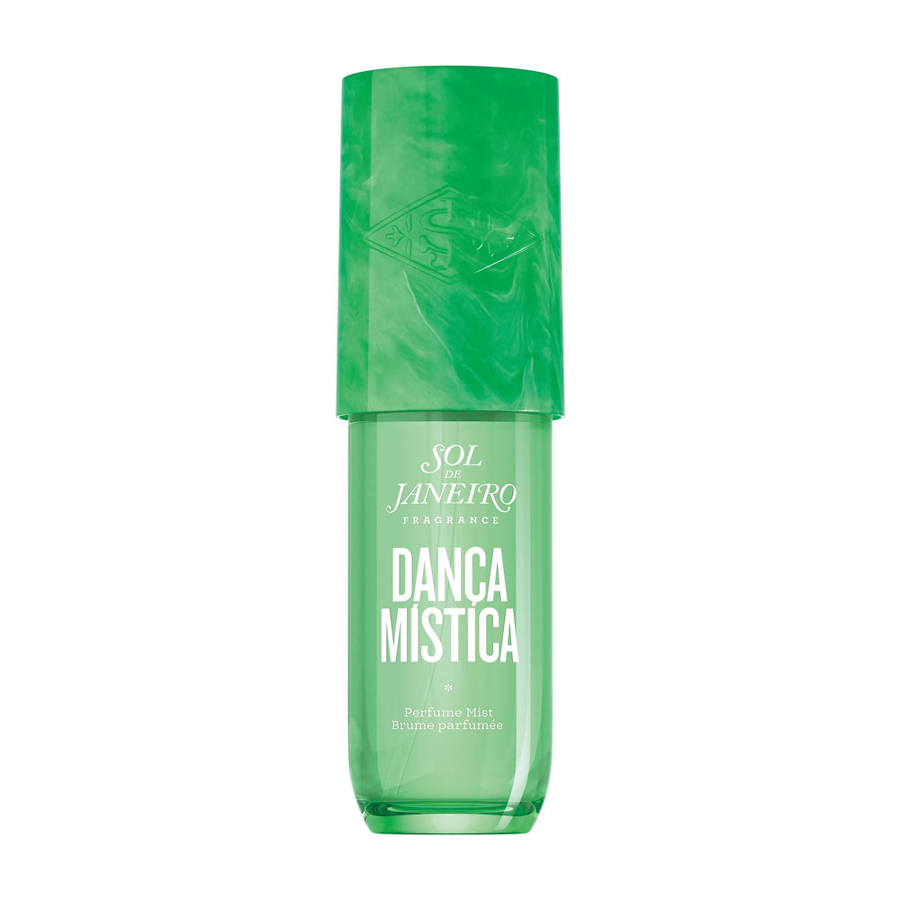Sol de Janeiro Danca Mistica bottle hero for daily spritz with lasting fig gourmand aroma.