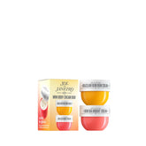 Sol de Janeiro mini set packaging close-up, travel-friendly and gift-ready.