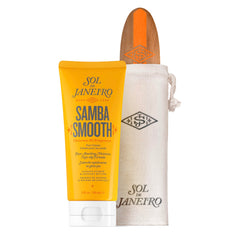 Sol de Janeiro Samba Smooth Foot Cream front view highlights hydrating formula for silky feet.