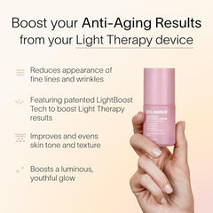 Solawave LightBoost serum pump dispensing for easy daily application