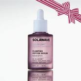 Solawave Plumping Peptide Serum bottle ready for hydration and balance benefits