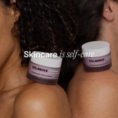 Solawave probiotic cloud-cream bottle for daily use and barrier-support benefits.