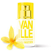 Solinotes Vanilla perfume bottle closeup for refined daily fragrance