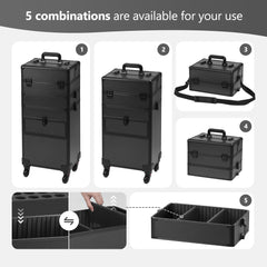 Somduy locks-on-each-layer emphasizes secure travel and transit