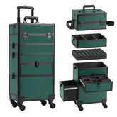 Somduy rolling makeup case drawer design showing organized storage for quick cosmetics access.
