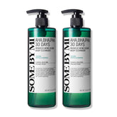 Two-bottle SOME BY MI body cleanser pack for deep cleansing of oil and impurities.