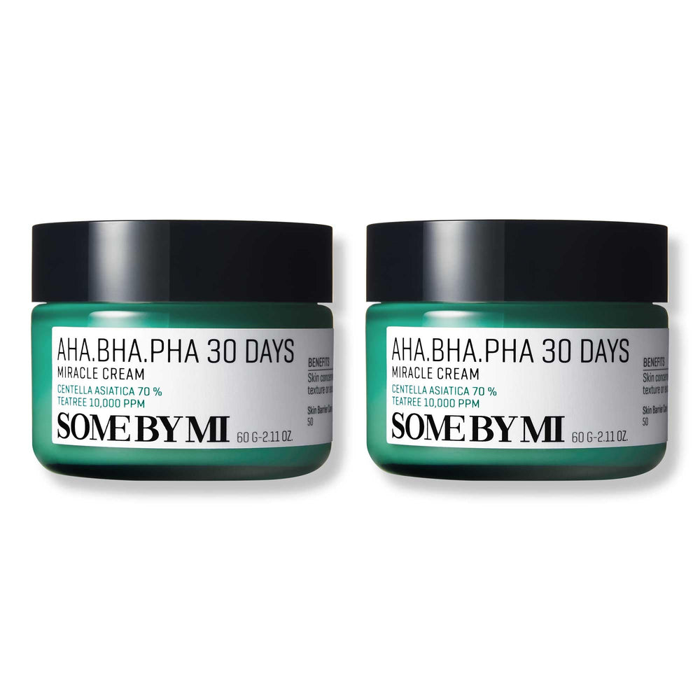 SOME BY MI Miracle Cream pack tub front shows daily exfoliation and hydration potential.