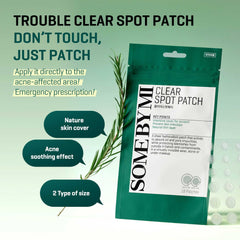 SOME BY MI thin invisible patch worn under makeup demonstration
