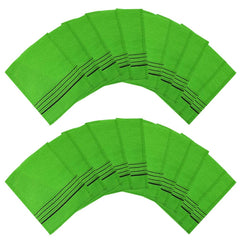 Songwol towel green exfoliating mitt pack image for spa-like exfoliation