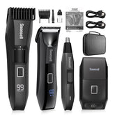 Soonsell Manscape Beard Trimmer with zoom wheel offers precise length control for versatile grooming.