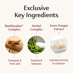 Sooryehan Hyobidam fermented cream dispense demonstrates controlled, precise application.