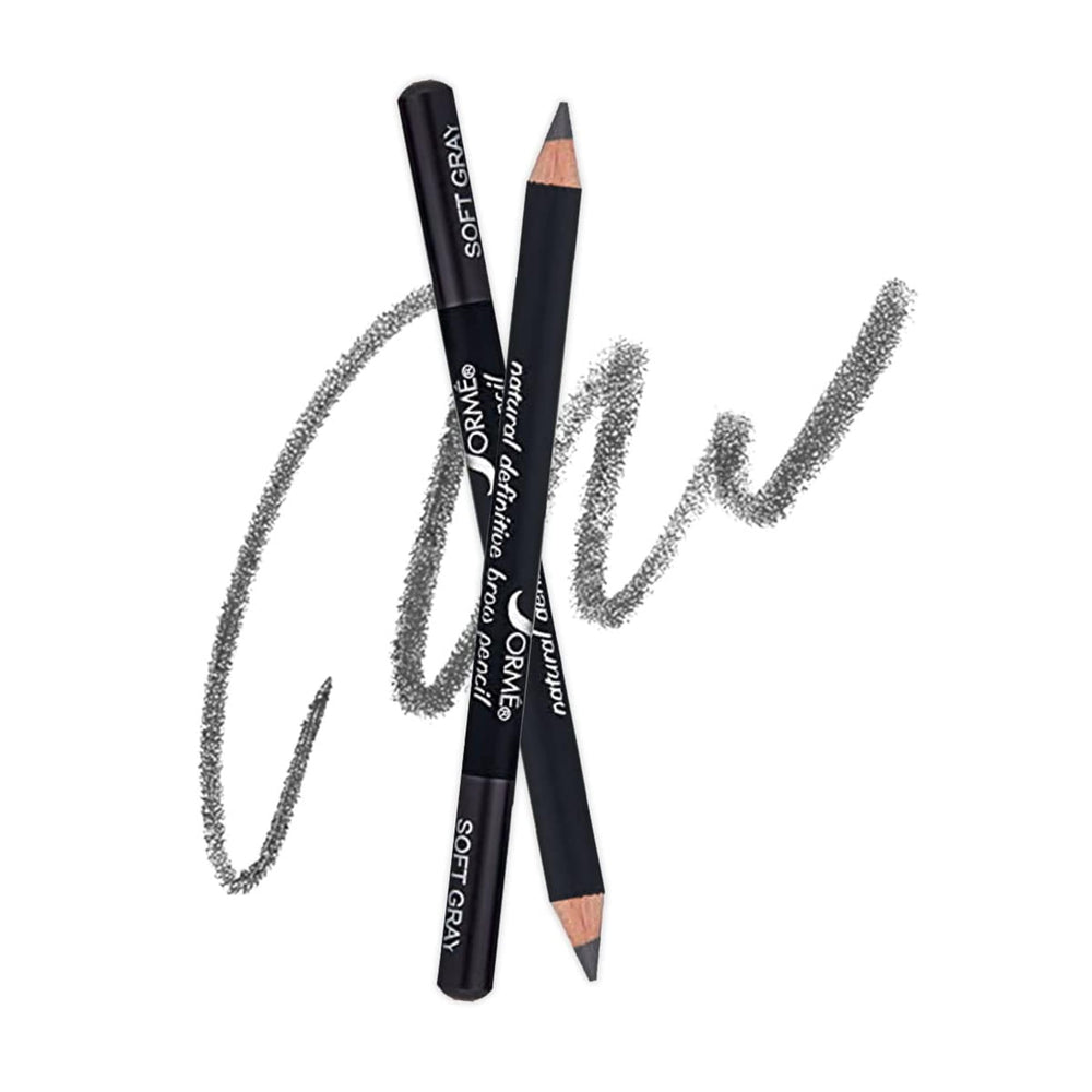 Sorme Natural Definitive Waterproof Eyebrow Pencil cap close-up showing precise definition